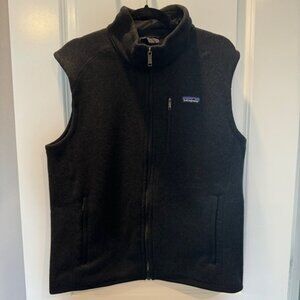 Patagonia Better Sweater Vest - black, size large